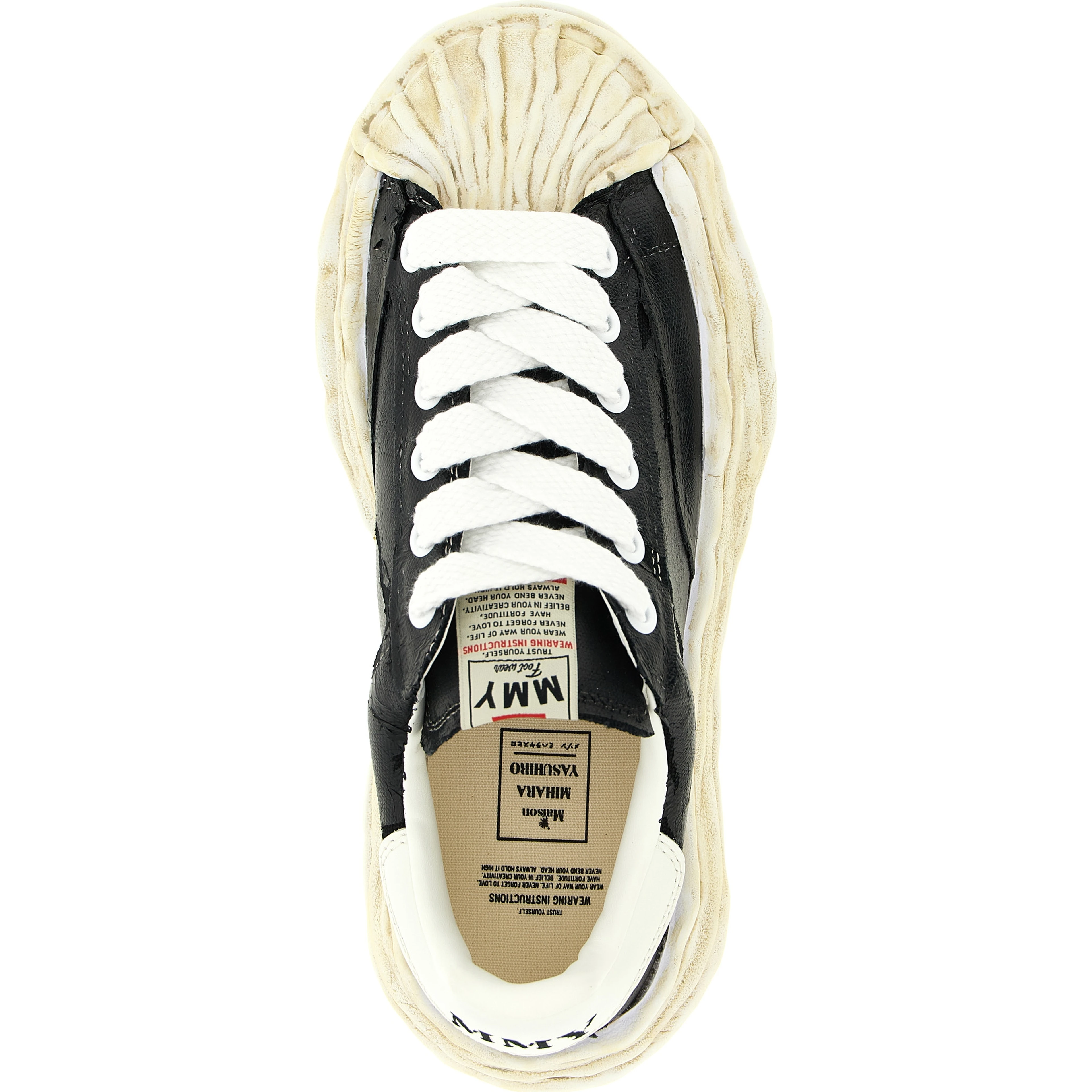 Black Cotton Sneakers