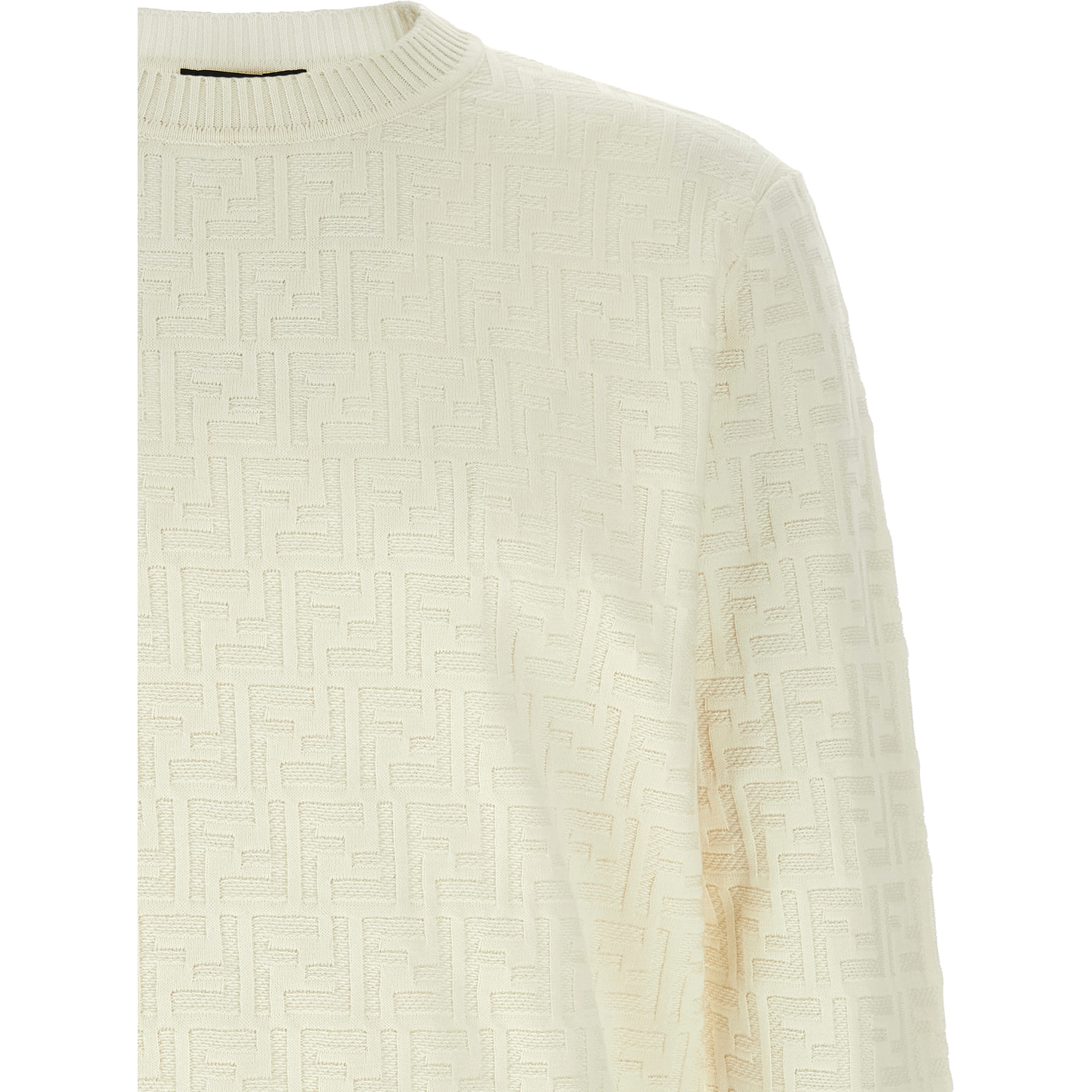 White Cotton Cardigan