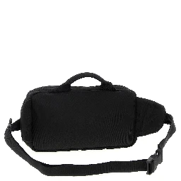 Black Polyamide Crossbody Bag