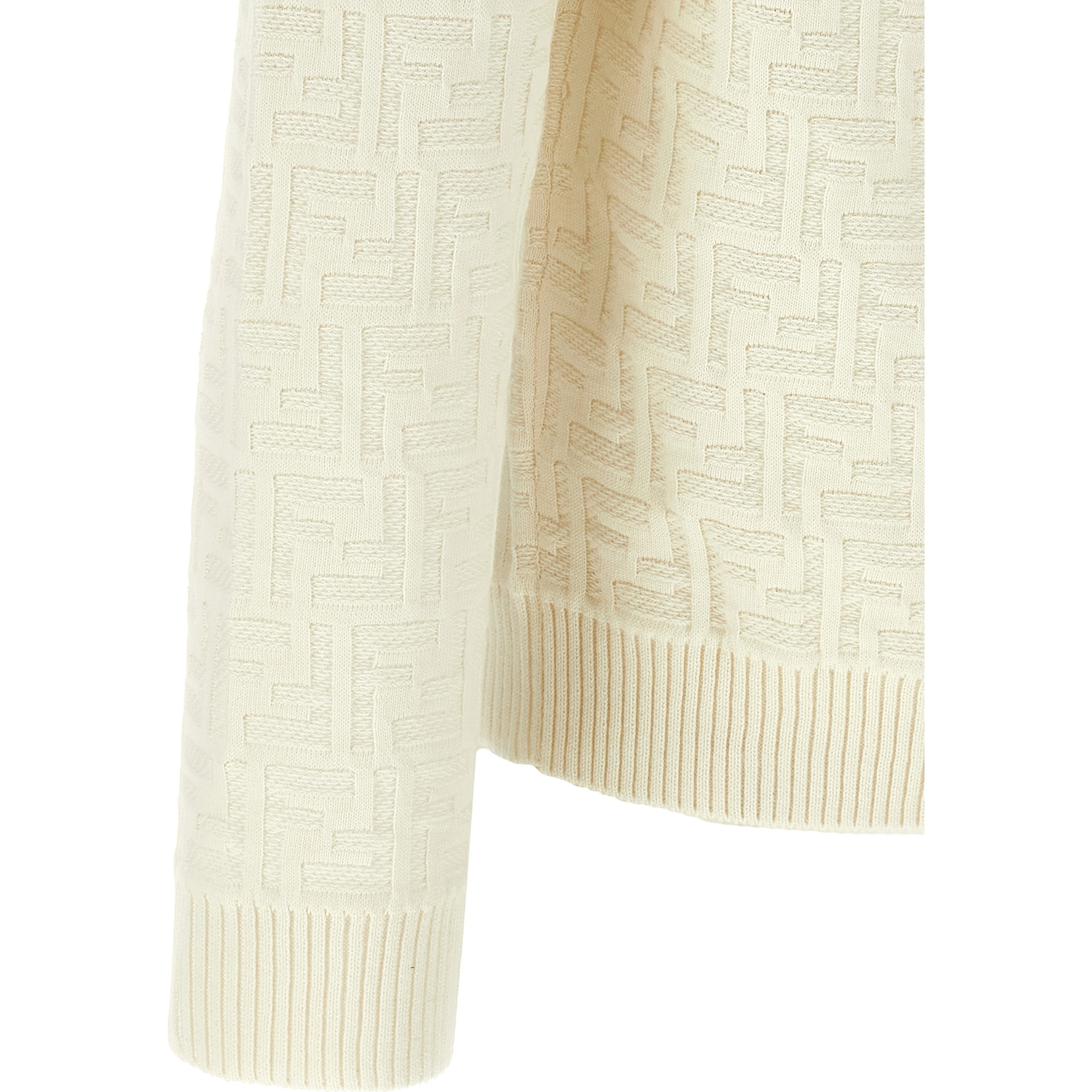 White Cotton Cardigan