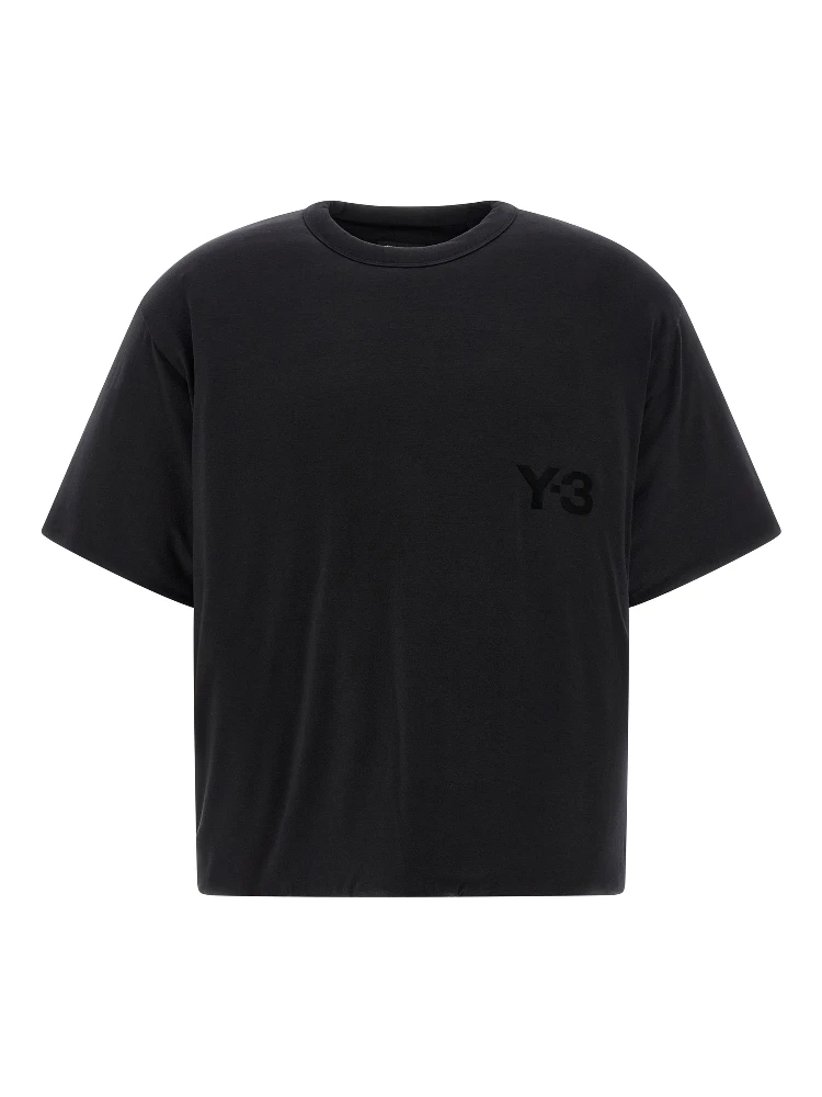 Black Lyocell T-Shirt