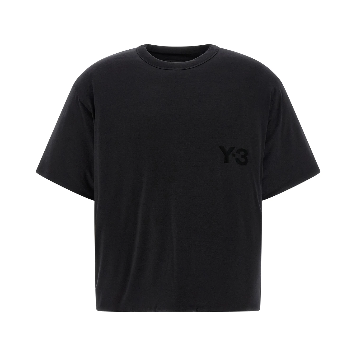 Black Lyocell T-Shirt