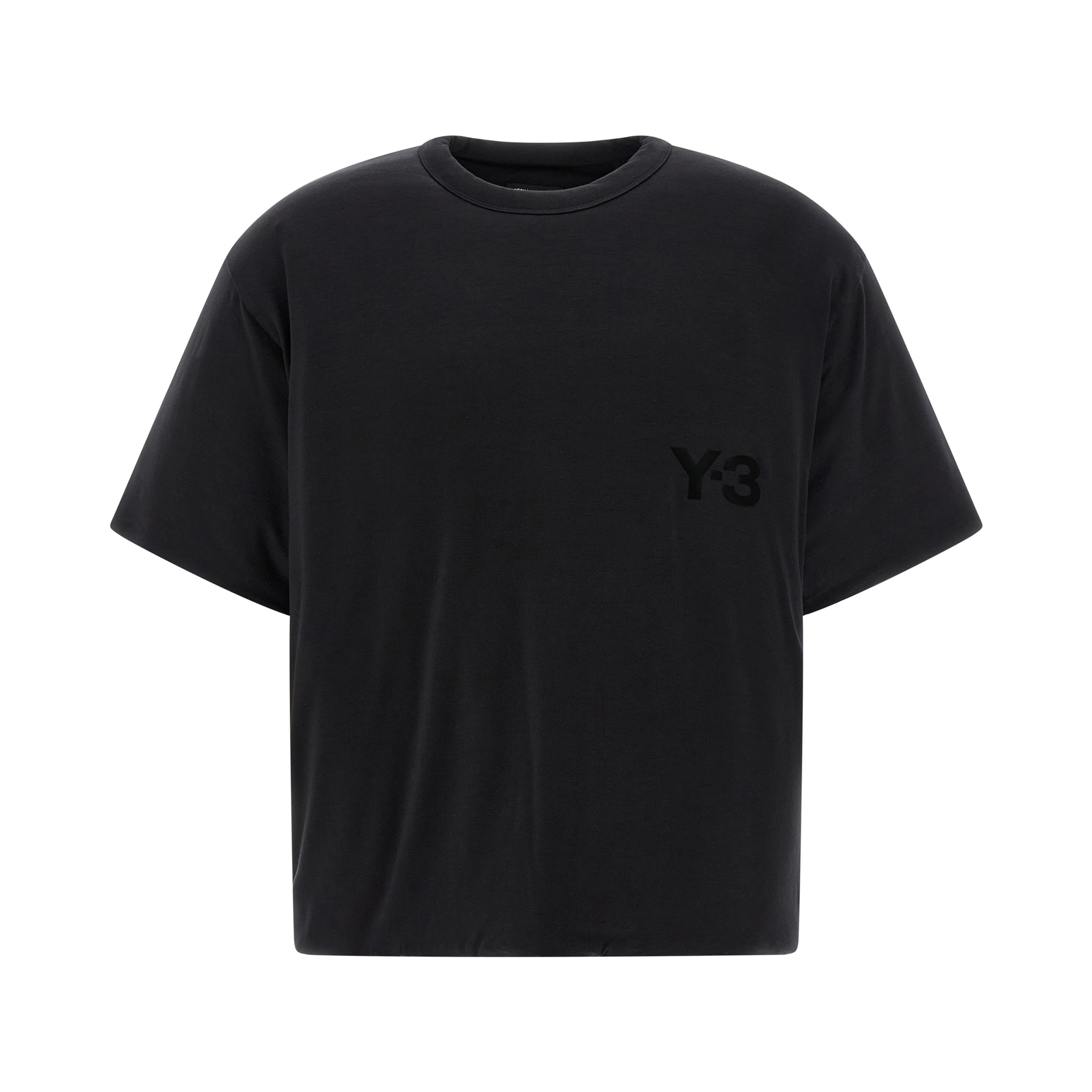 Black Lyocell T-Shirt
