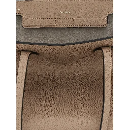 Beige Calfskin Tote Bag