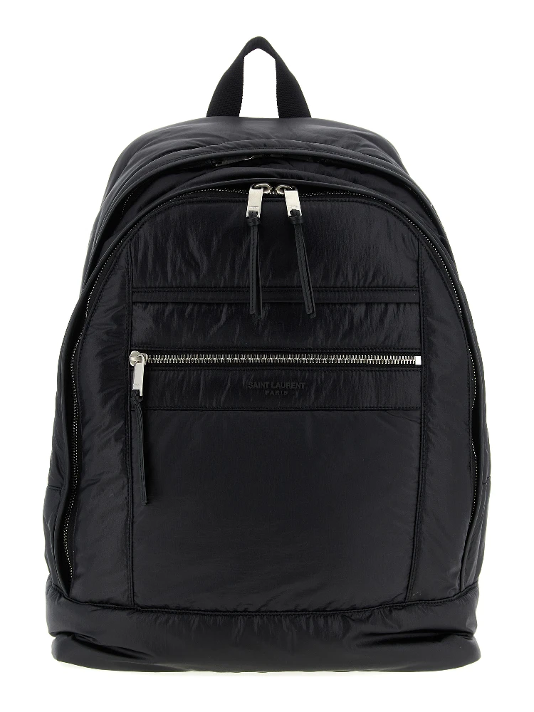 Black Calfskin Backpack