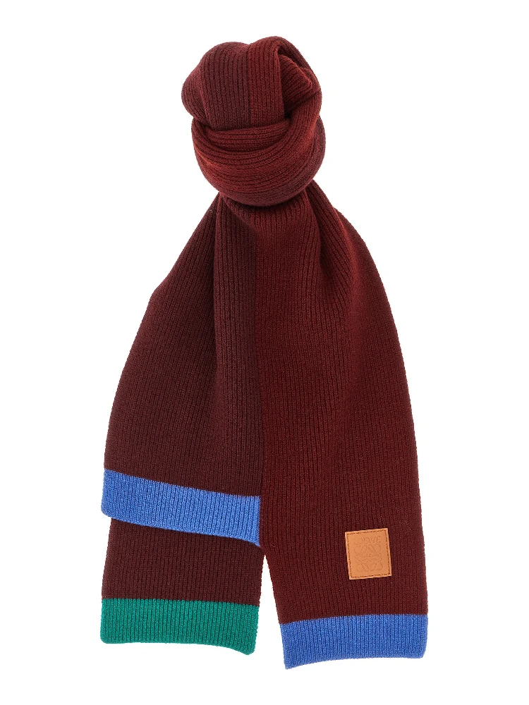 Multicolor Wool Facemask