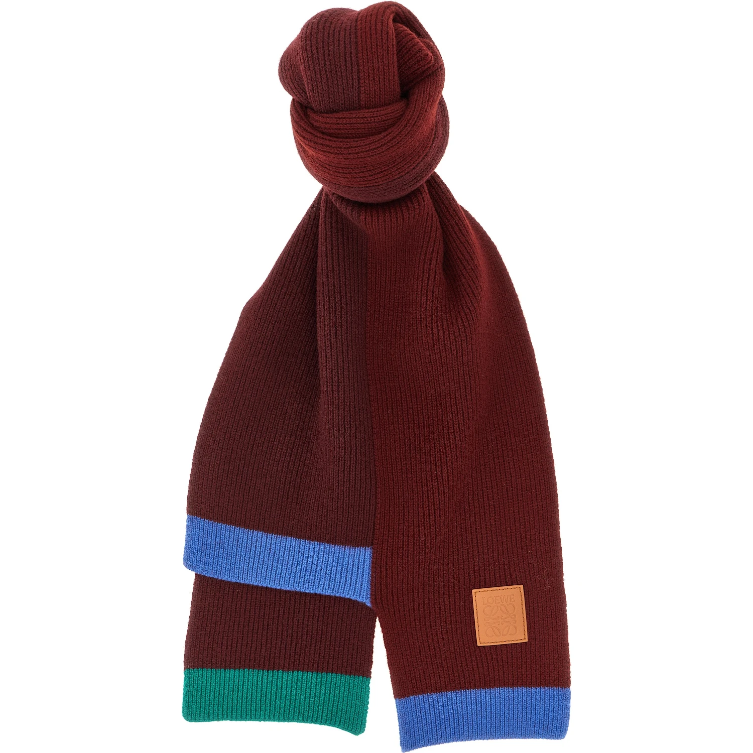 Multicolor Wool Facemask