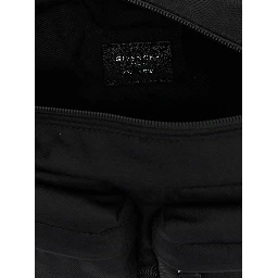 Black Polyamide Crossbody Bag