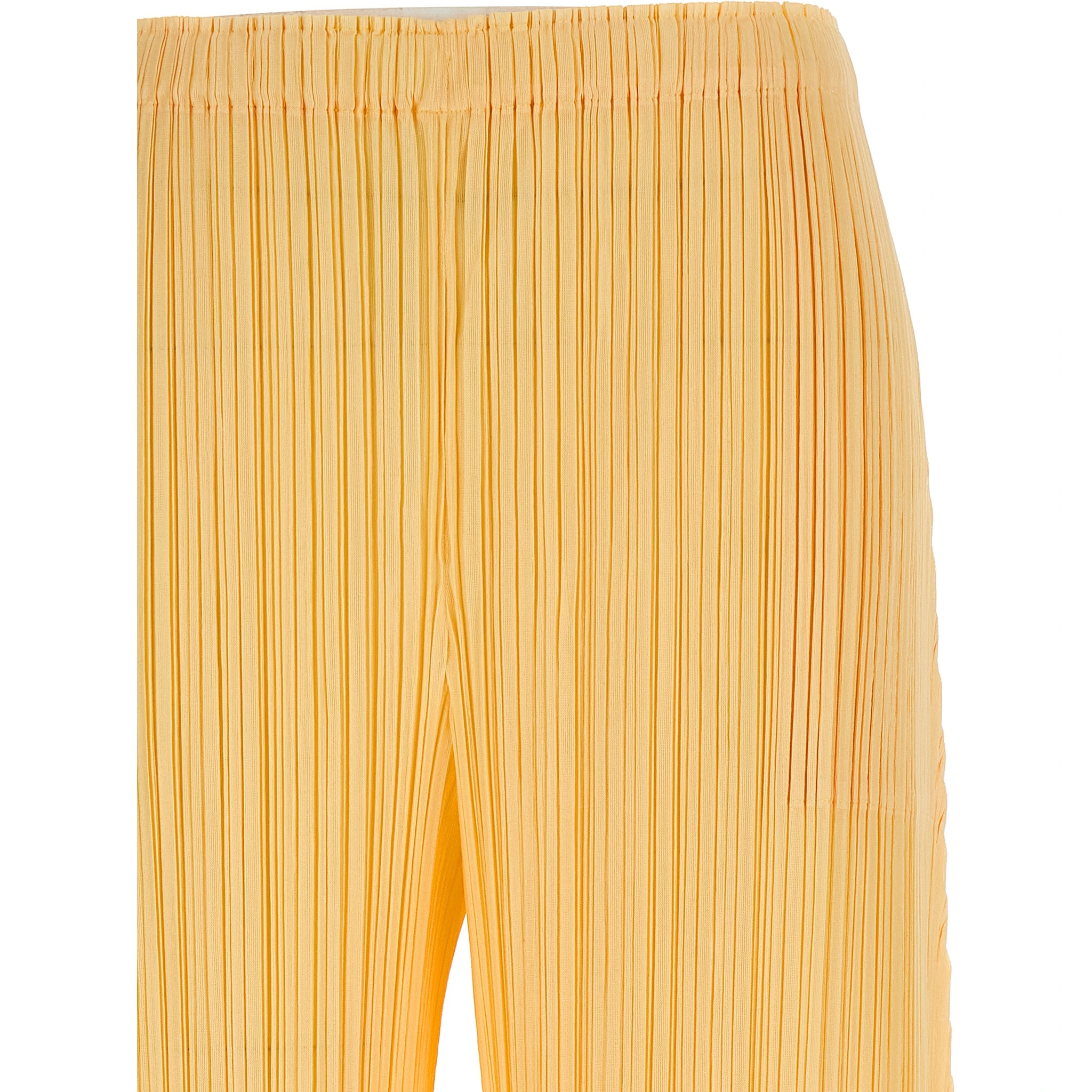 Bicolor Polyester Casual Pants