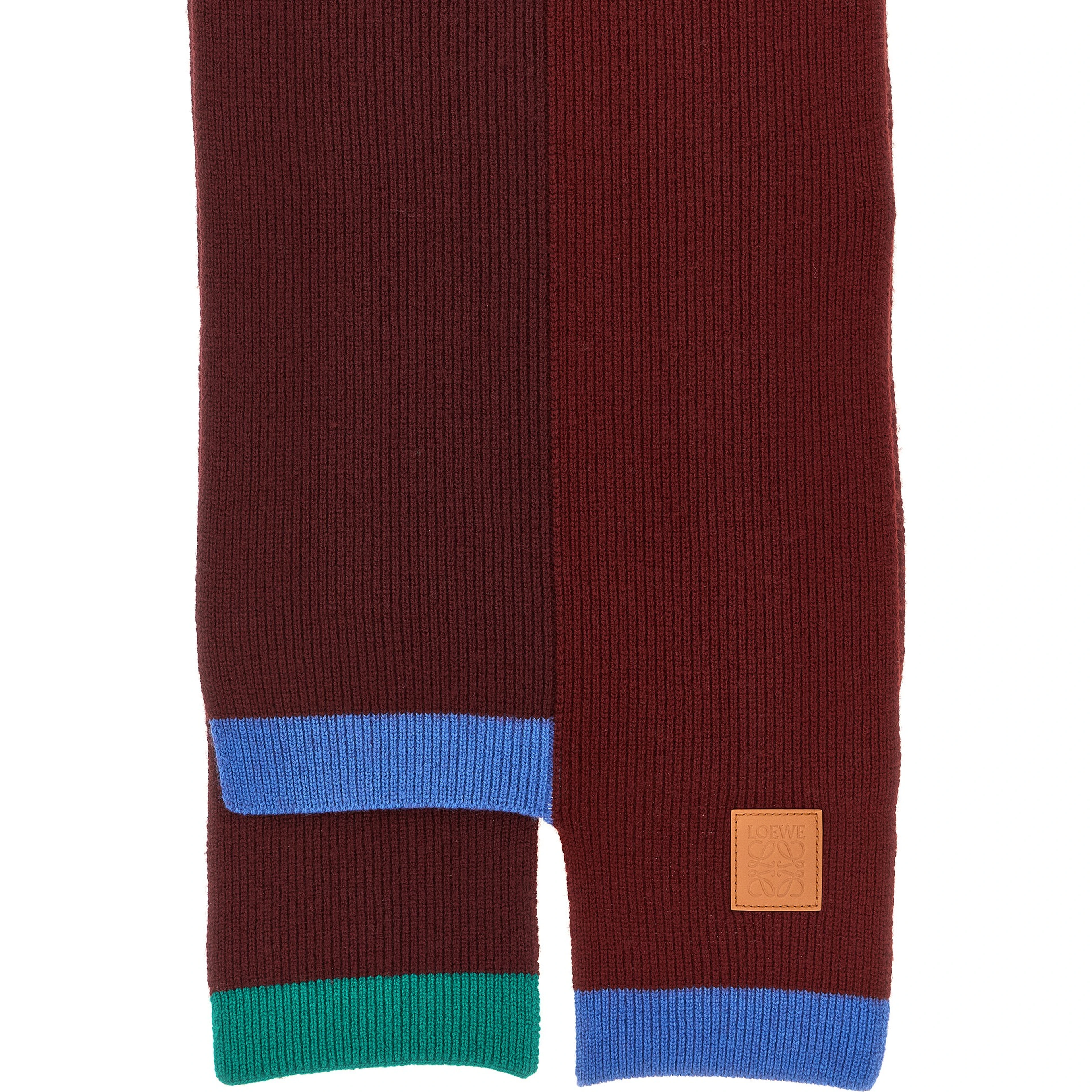 Multicolor Wool Facemask