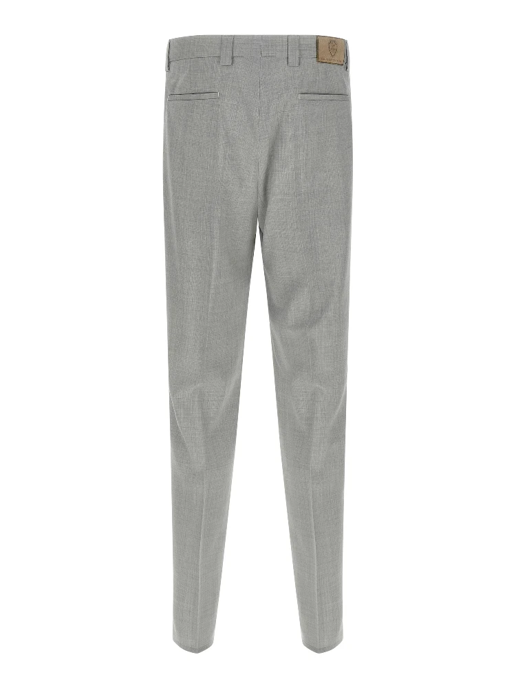 Gray Virgin Wool Dress Pants alternative