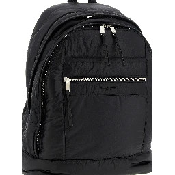Black Calfskin Backpack