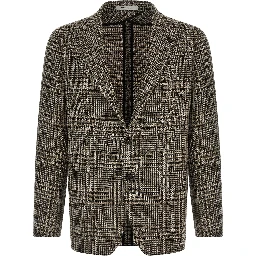 Brown Virgin Wool Blazer