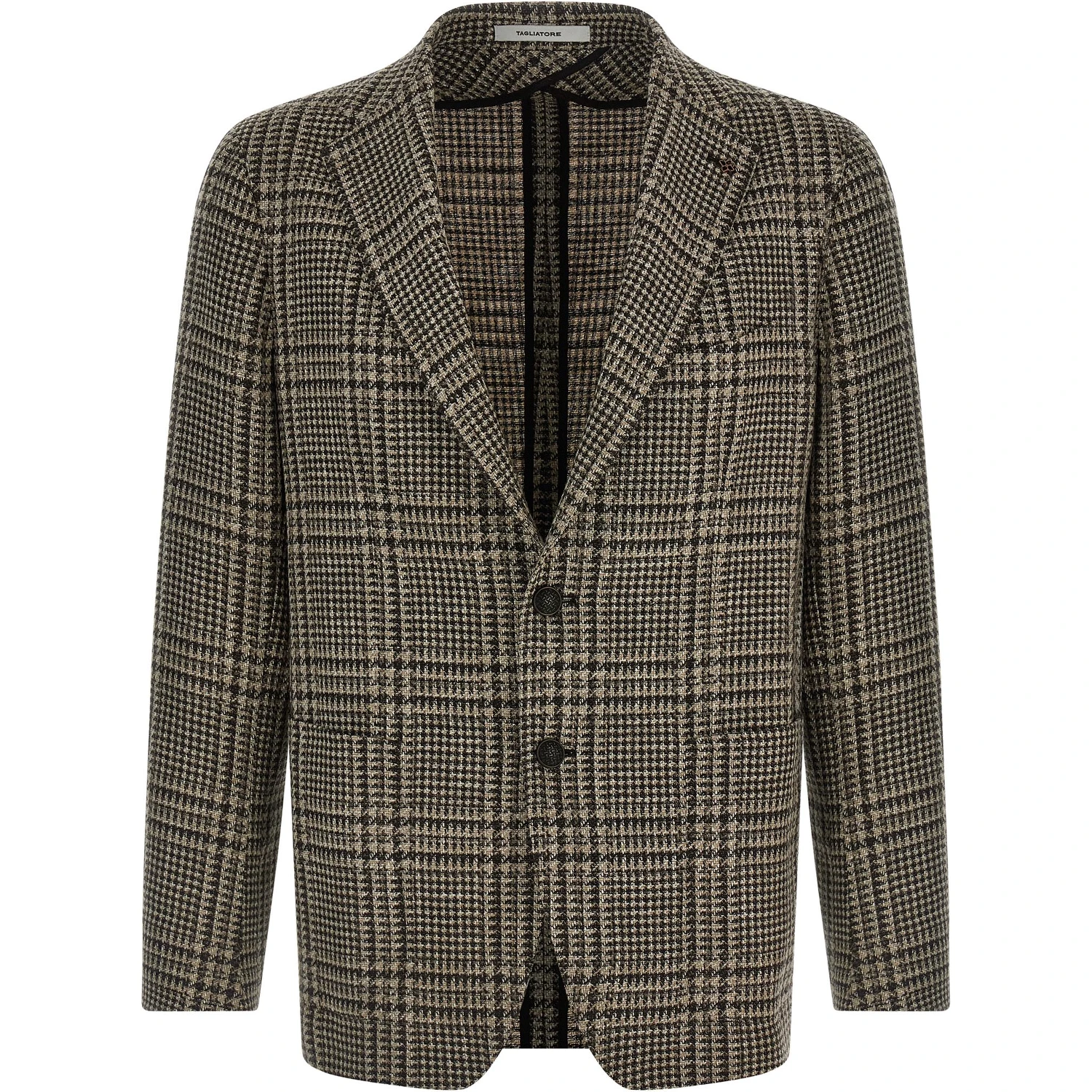 Brown Virgin Wool Blazer