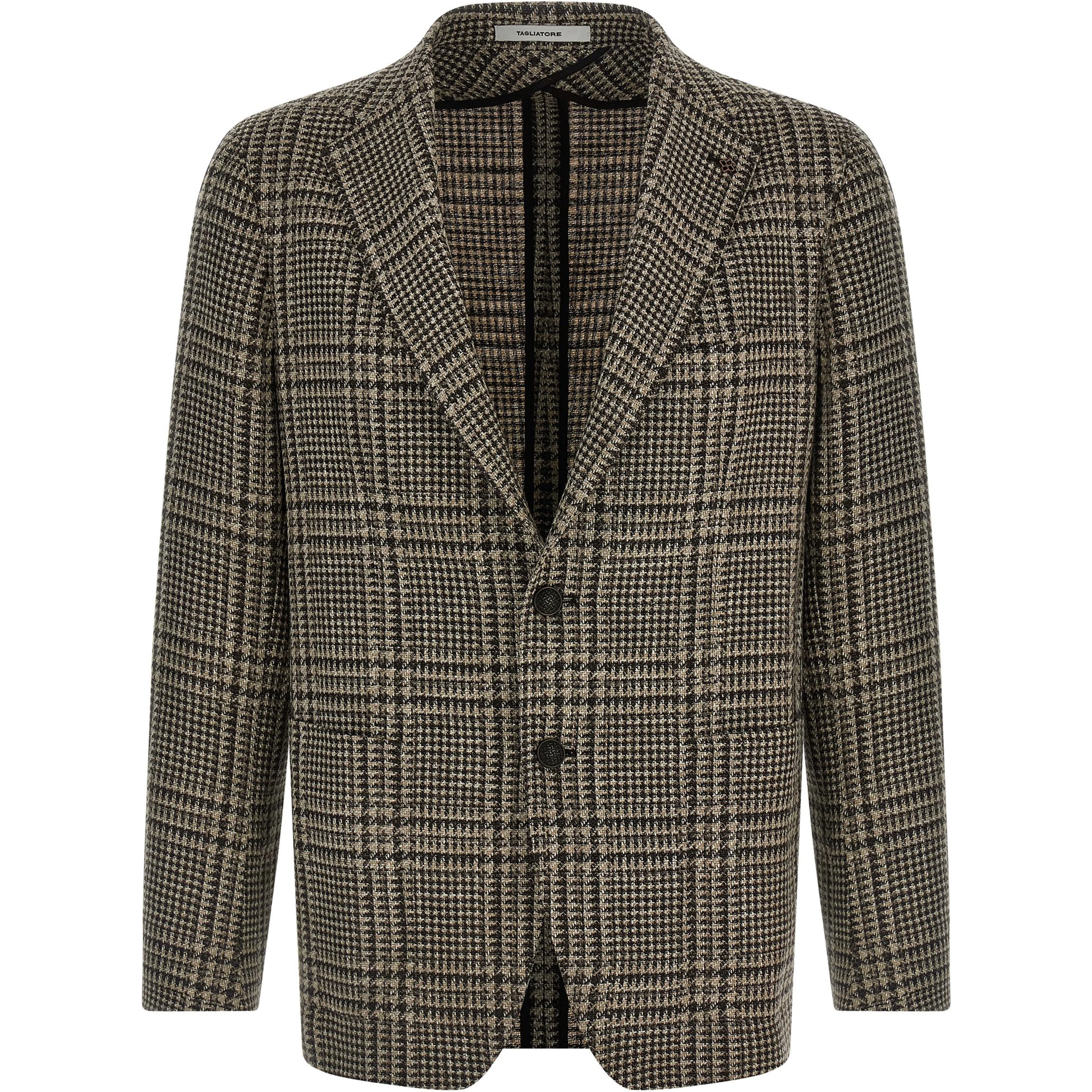 Brown Virgin Wool Blazer