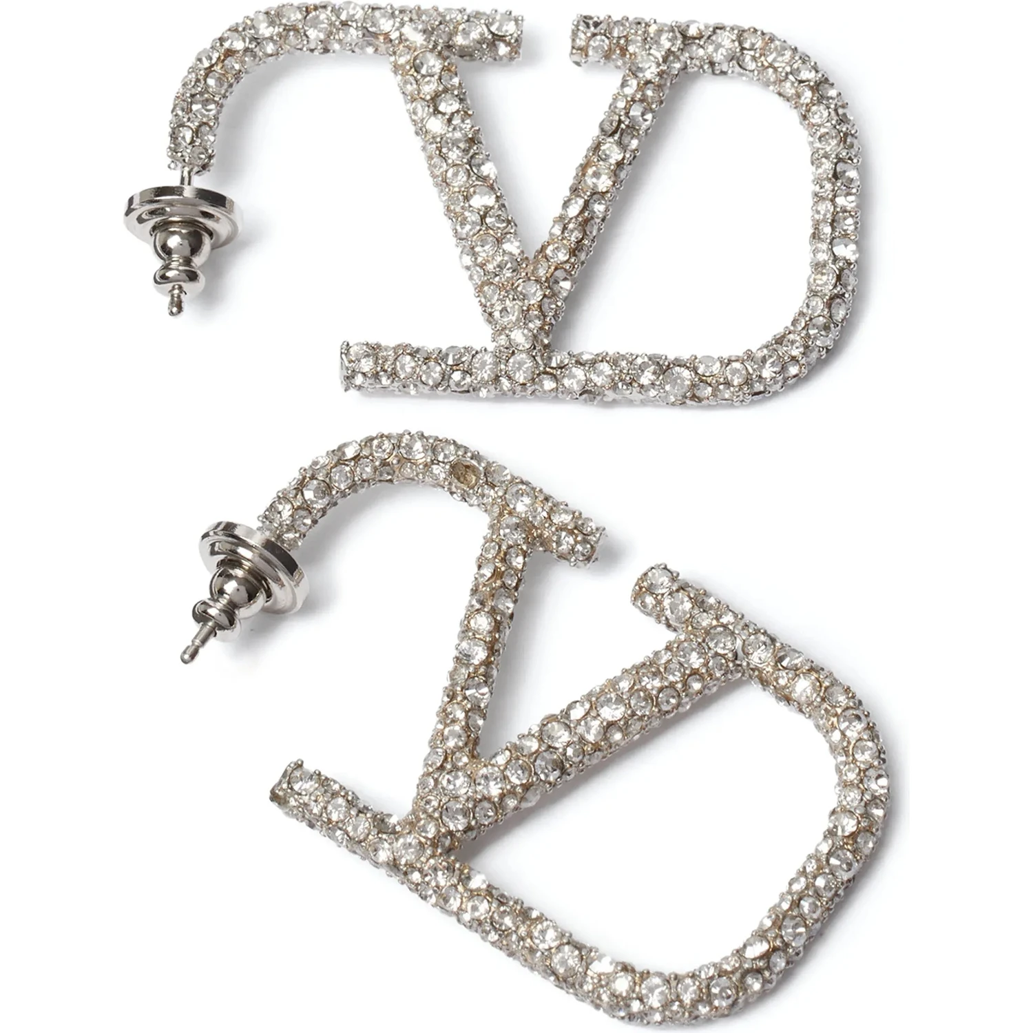 Silver Stainless Steel Earrings