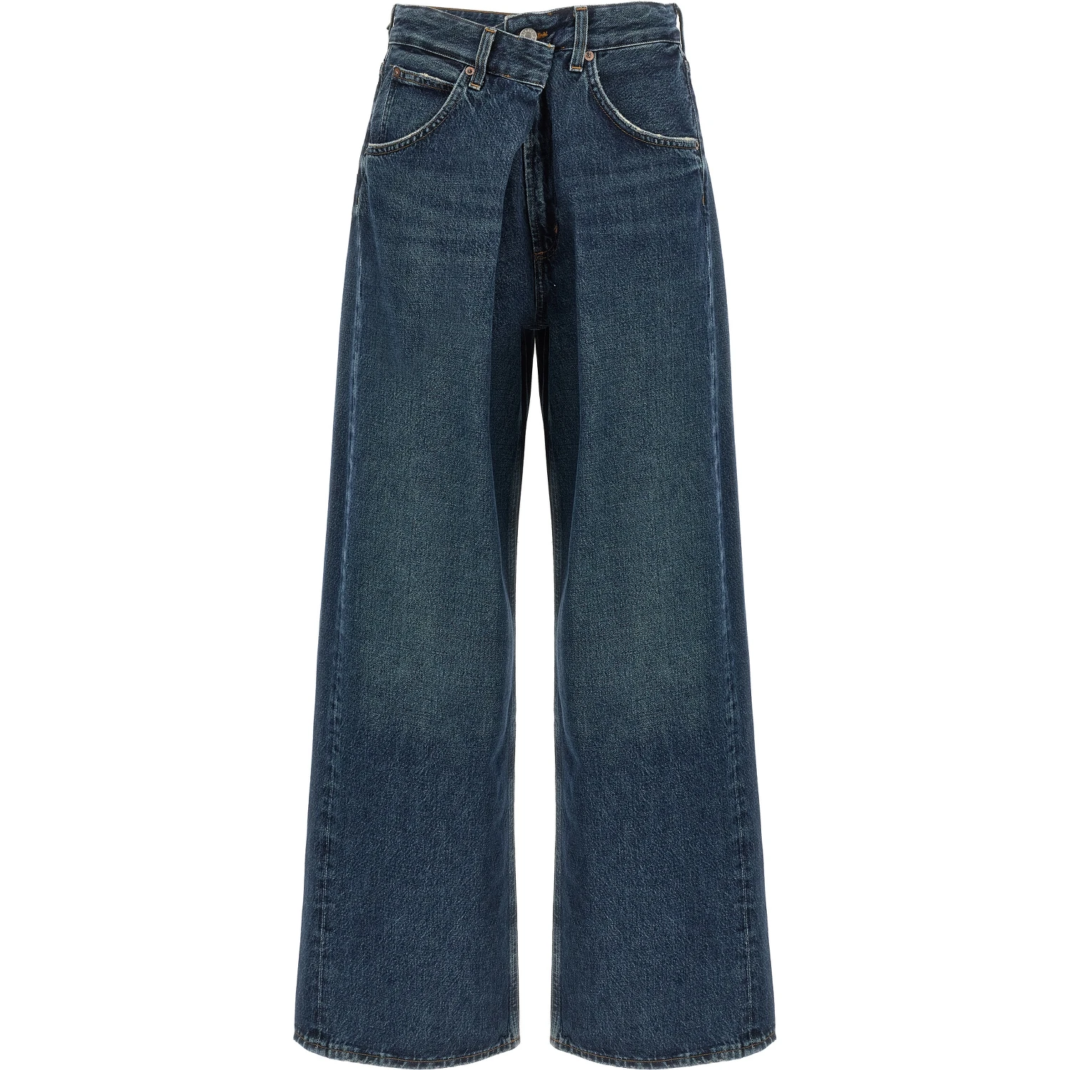 Blue Cotton Jeans Denim