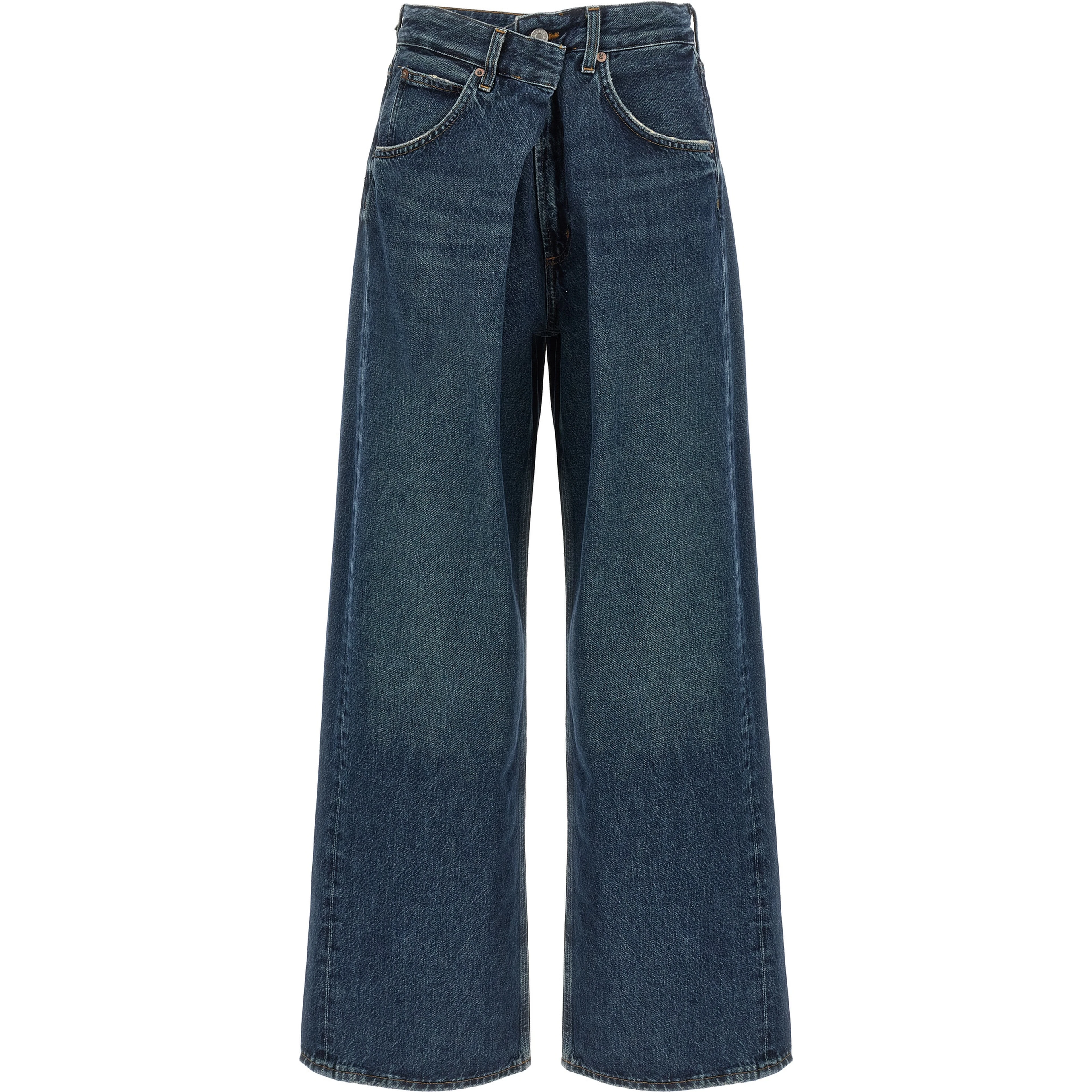 Blue Cotton Jeans Denim