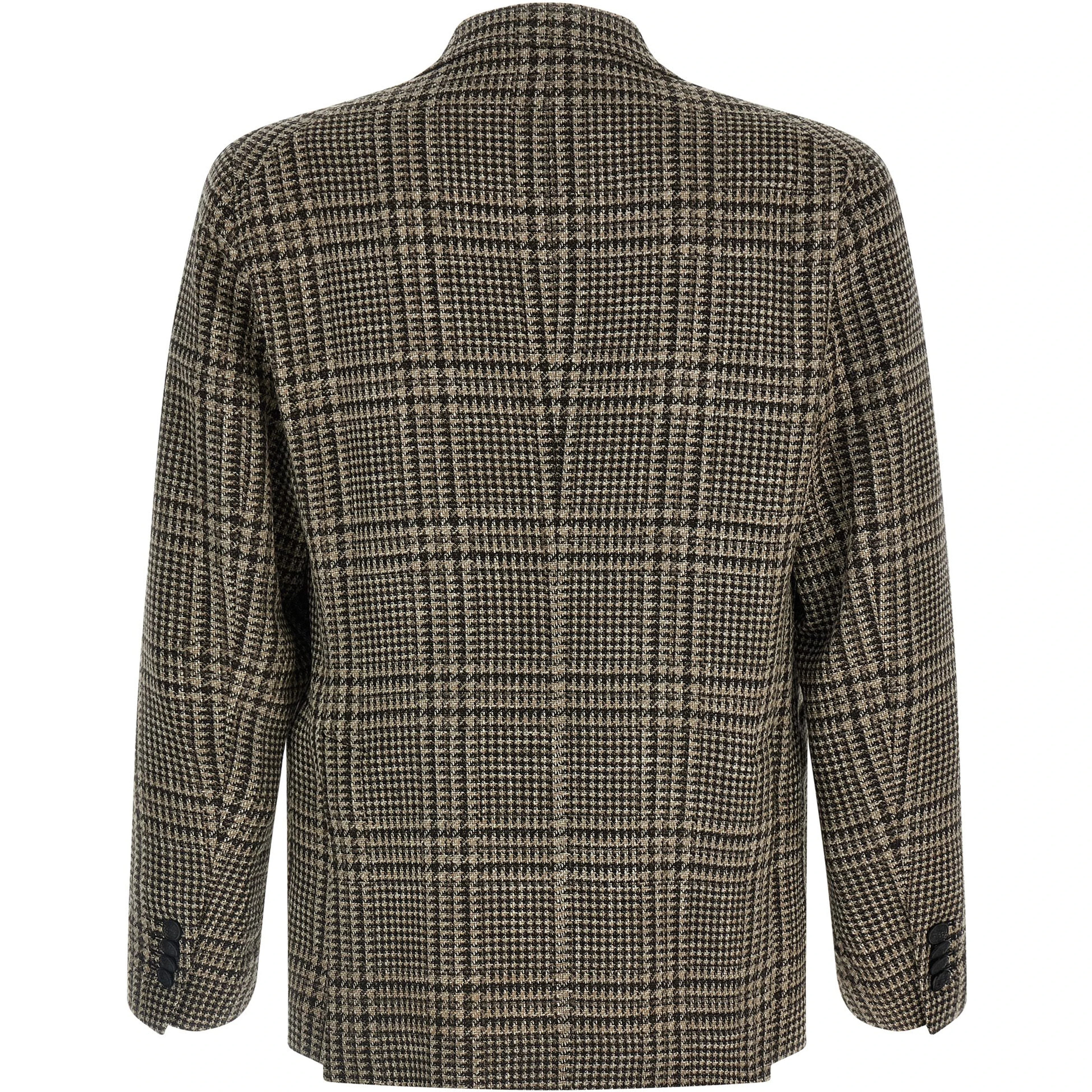 Brown Virgin Wool Blazer