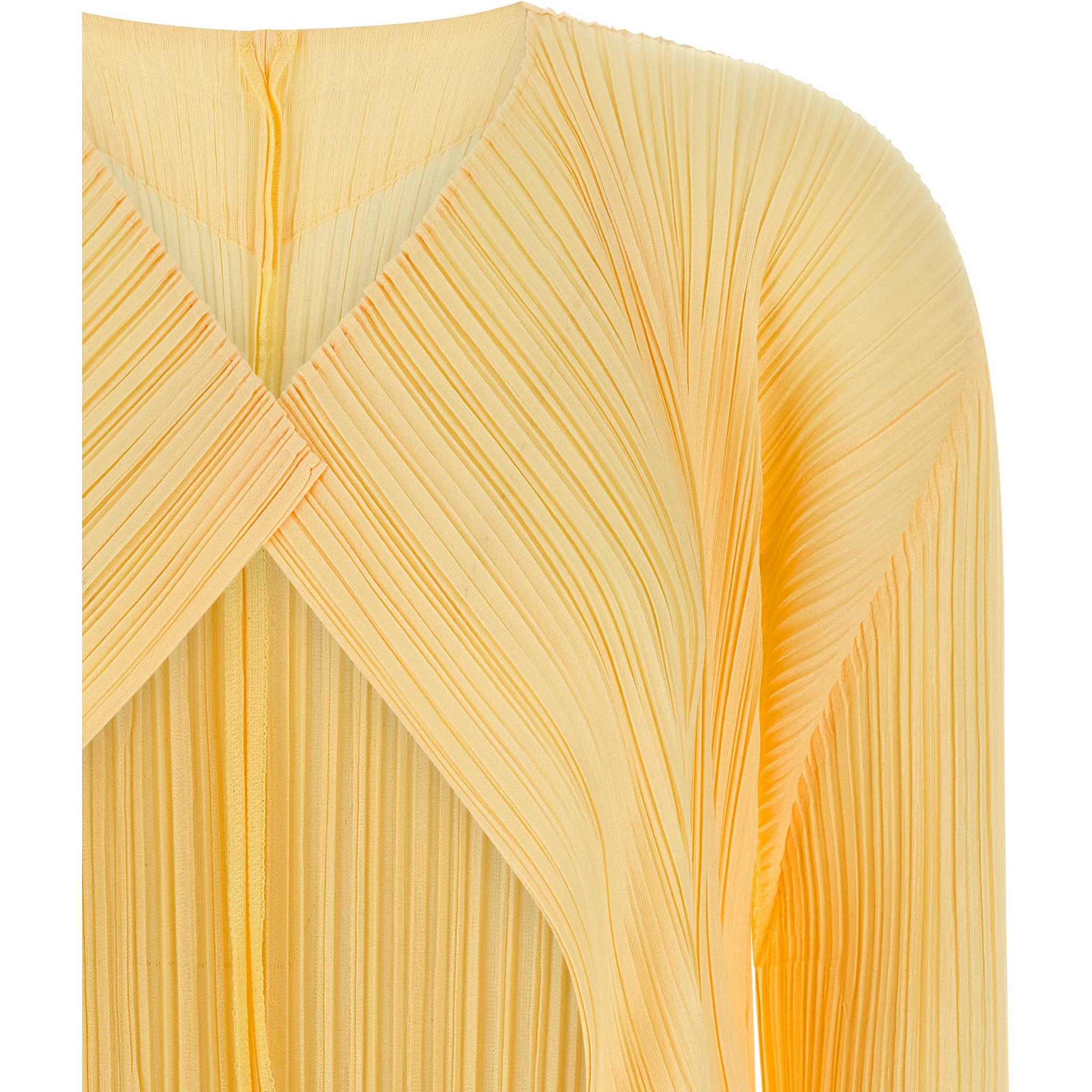Bicolor Polyester Cardigan
