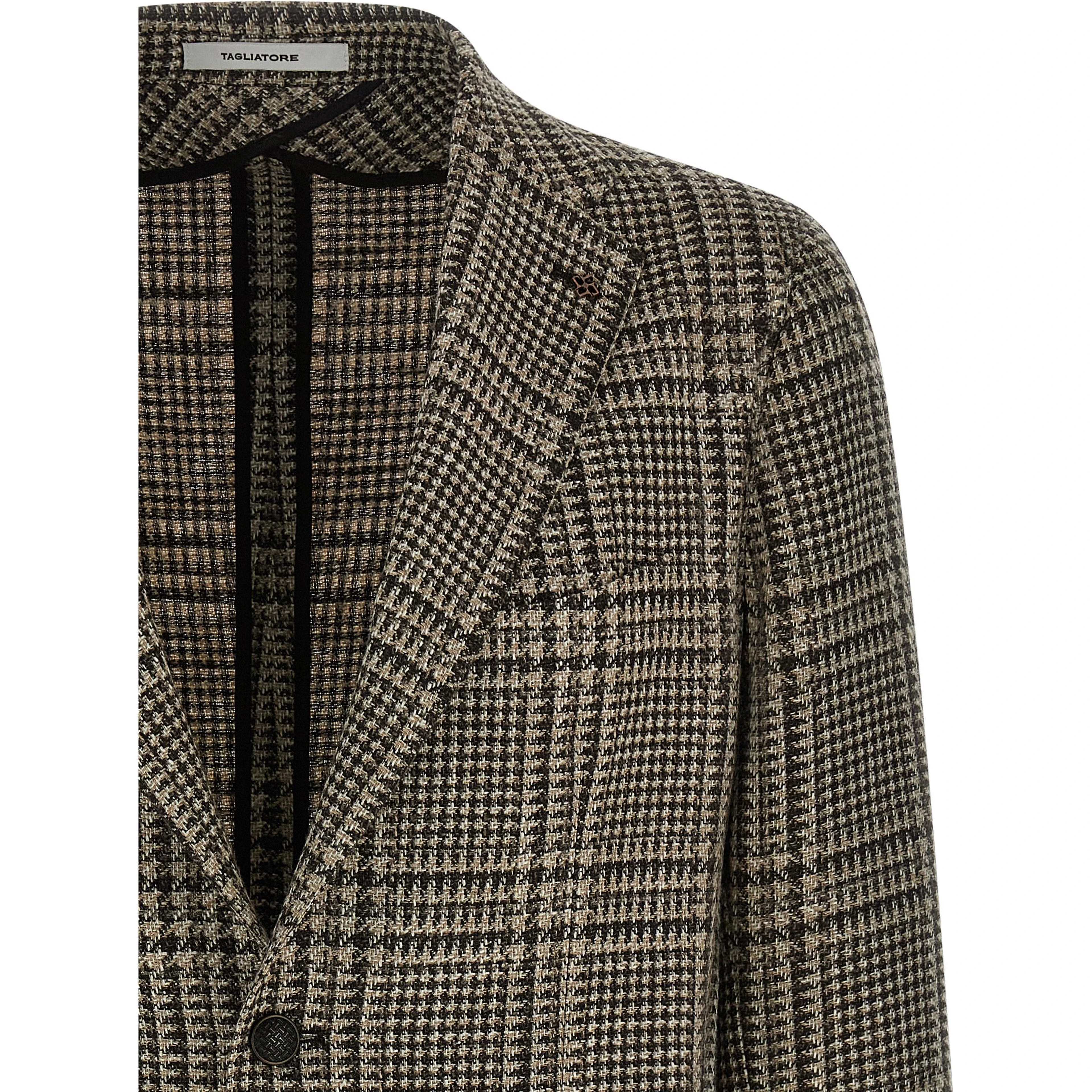 Brown Virgin Wool Blazer