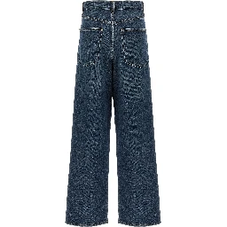 Blue Cotton Jeans Denim