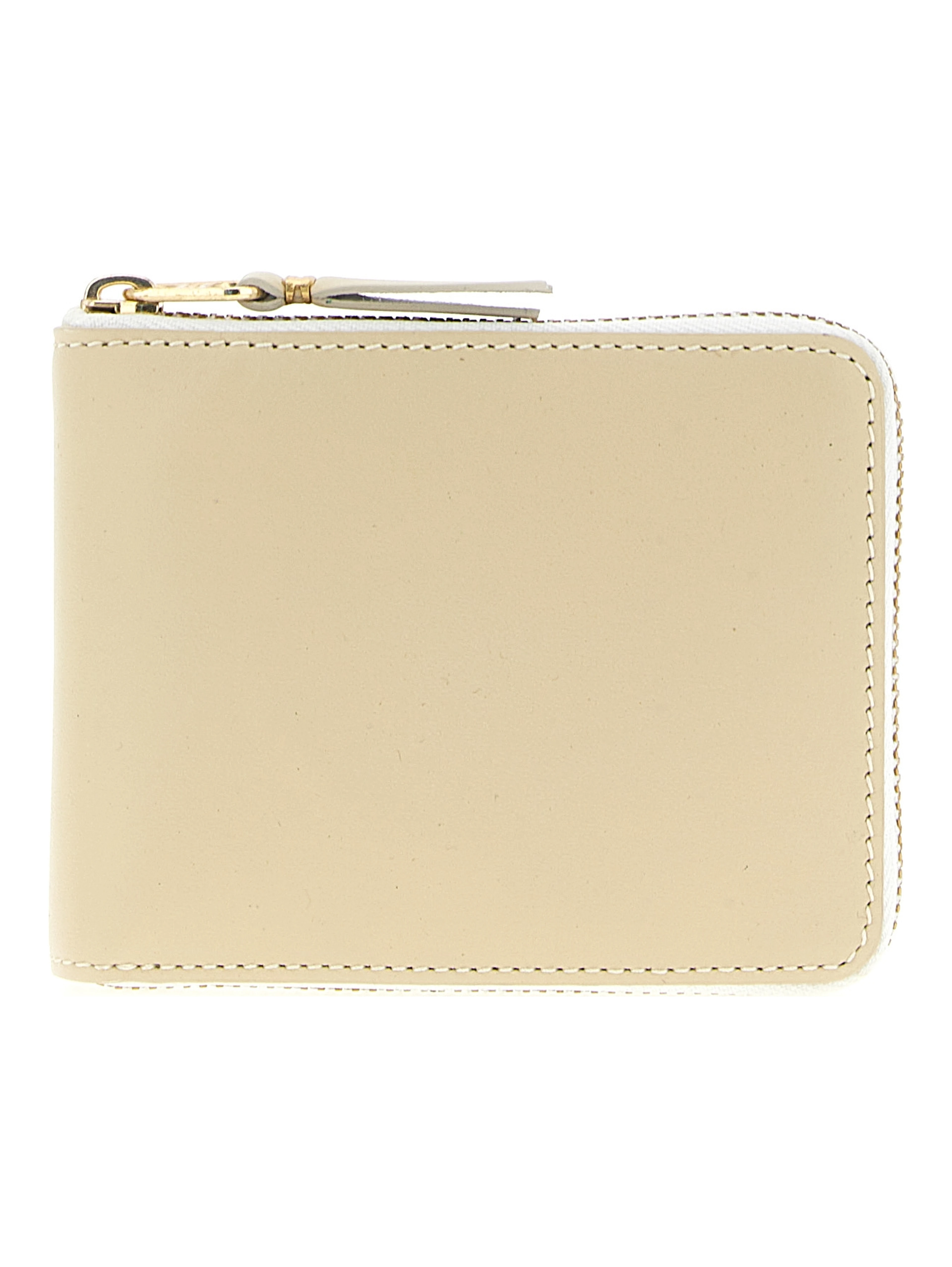 Beige Calfskin Cardholder