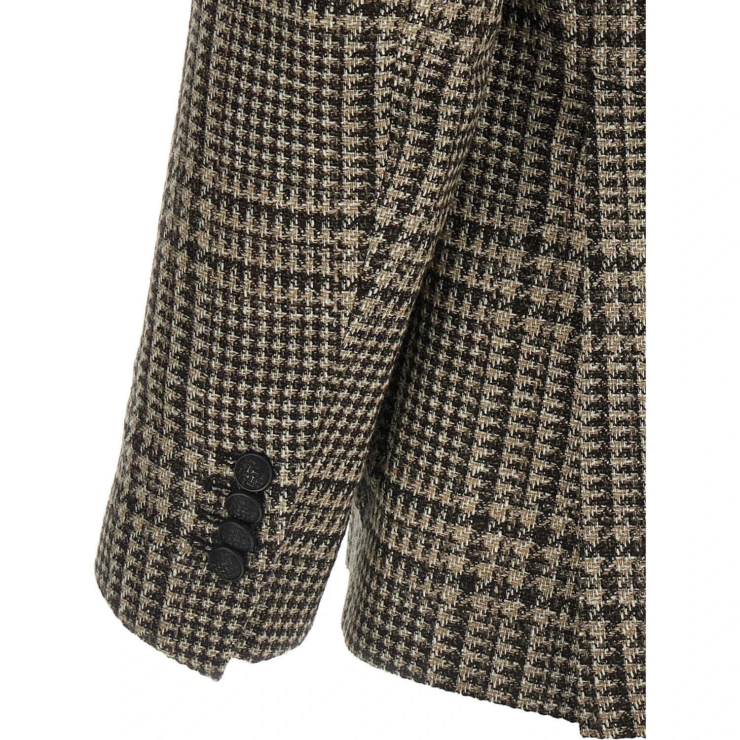 Brown Virgin Wool Blazer
