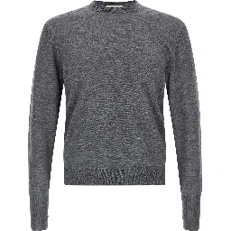 Gray Virgin Wool Cardigan
