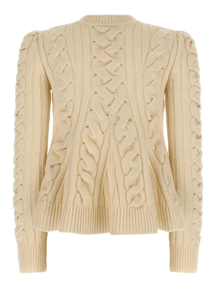 Beige Wool Cardigan alternative