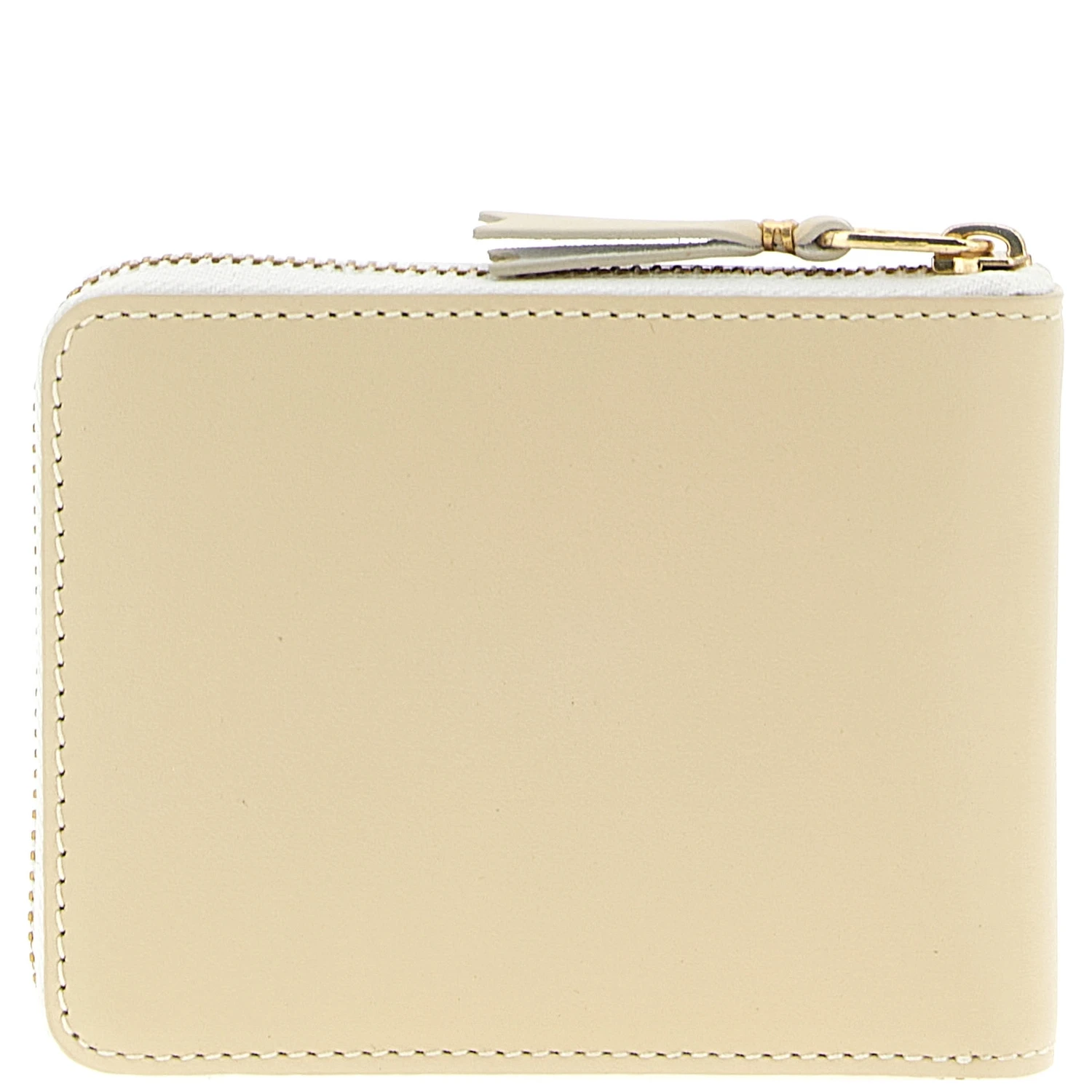 Beige Calfskin Cardholder