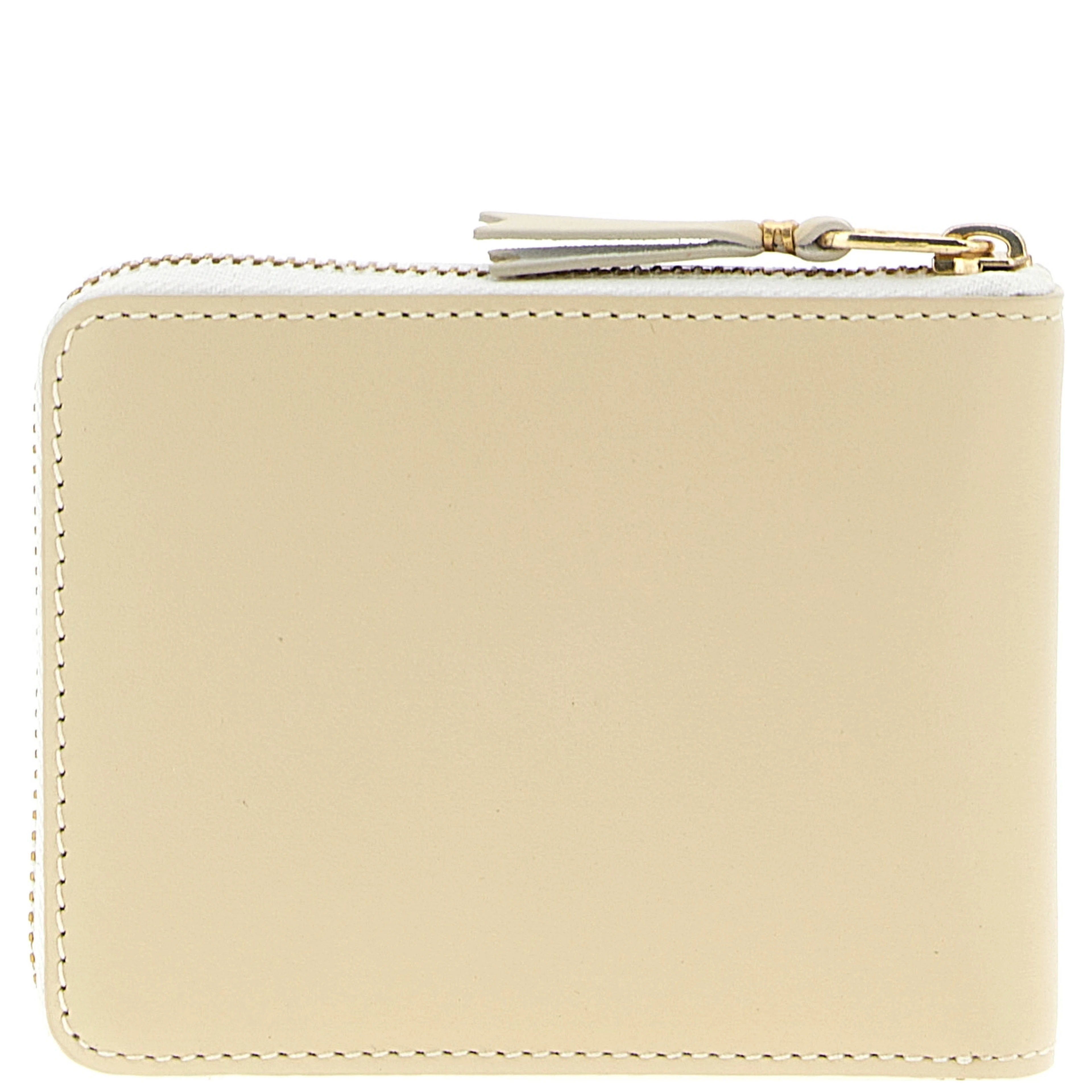 Beige Calfskin Cardholder