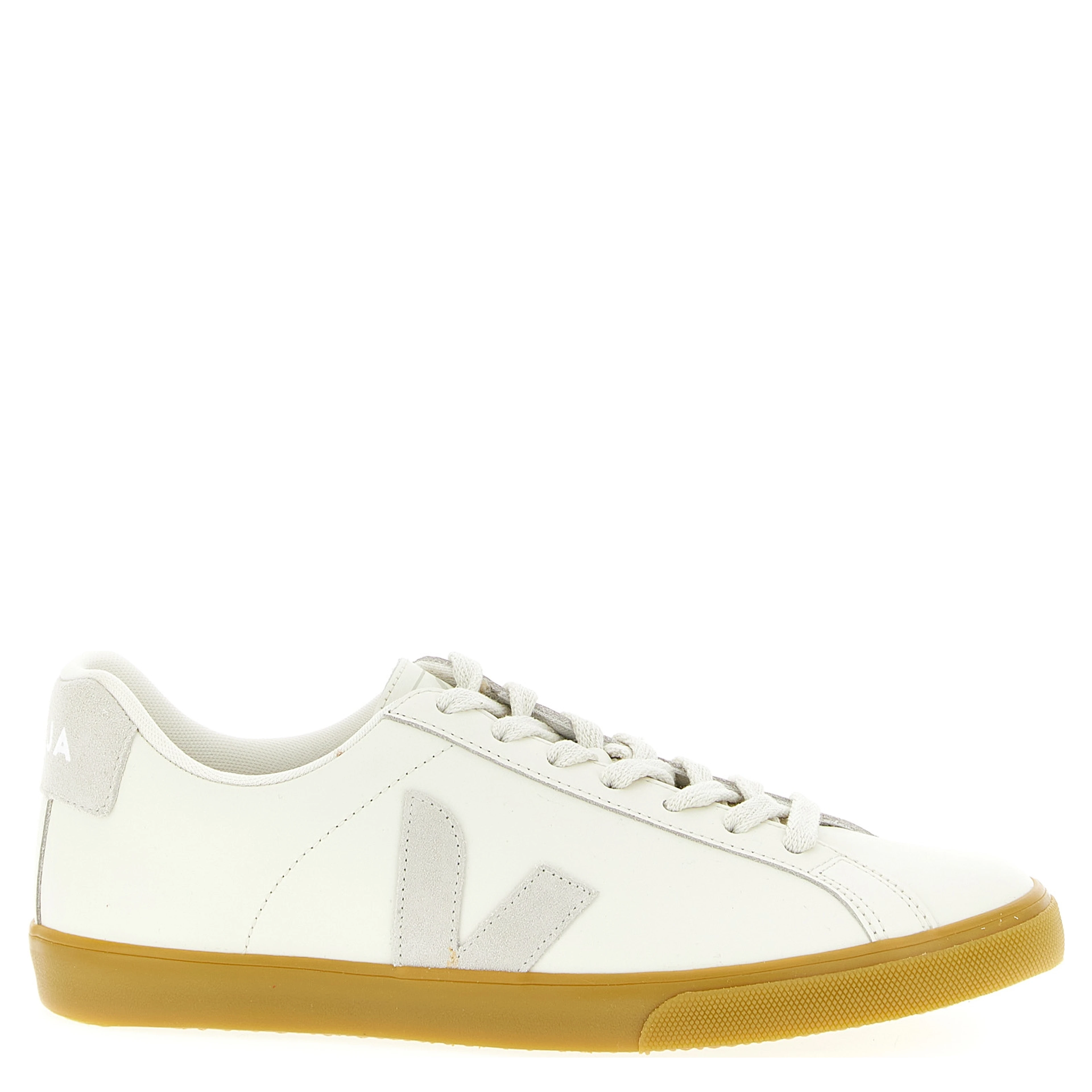 Beige Calfskin Low Top Sneakers