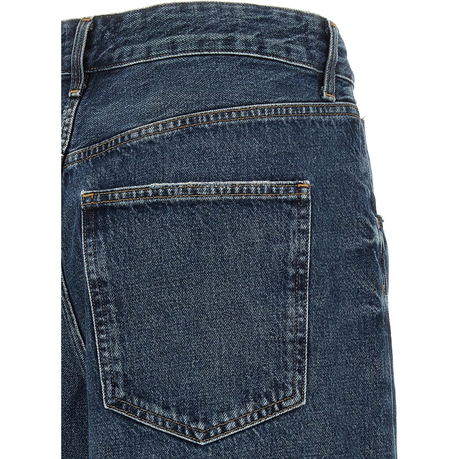 Blue Cotton Jeans Denim