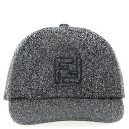 Gray Wool Cap (Baseball Hat)