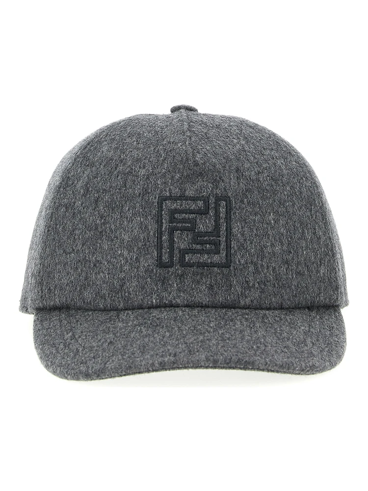 Gray Wool Cap (Baseball Hat)