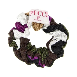 Multicolor Silk Scrunchie