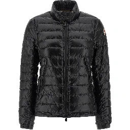 Black Polyamide Full-Length Jacket