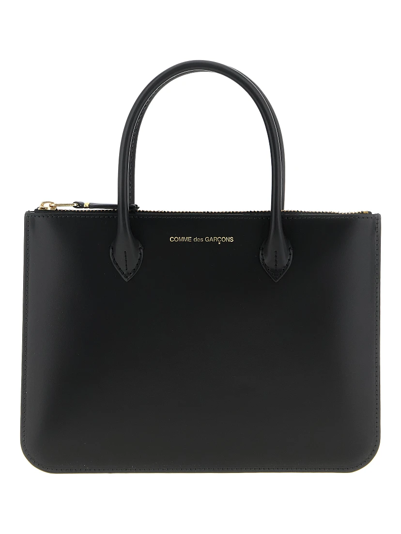 Black Cowhide Handbag