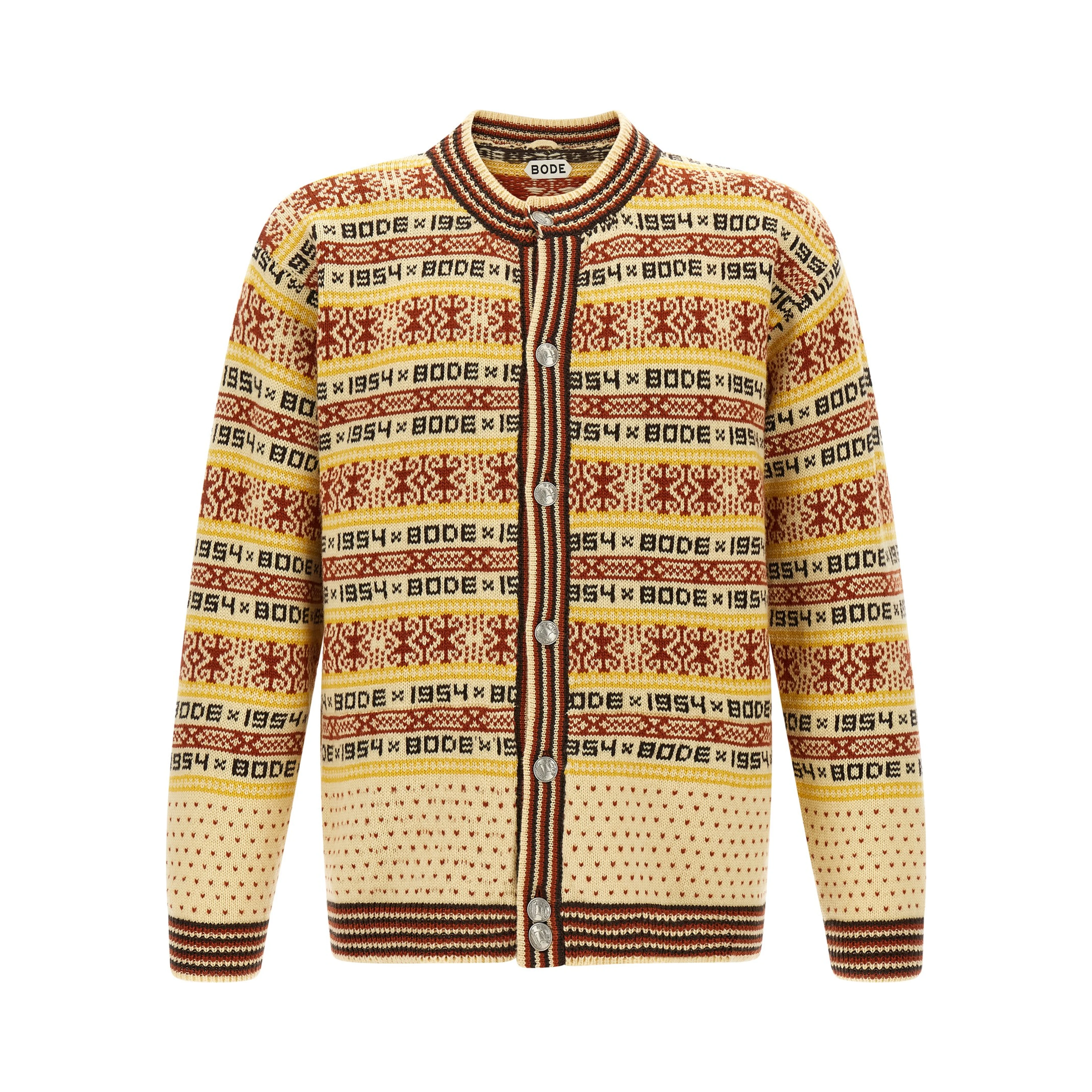 Multicolor Wool Cardigan