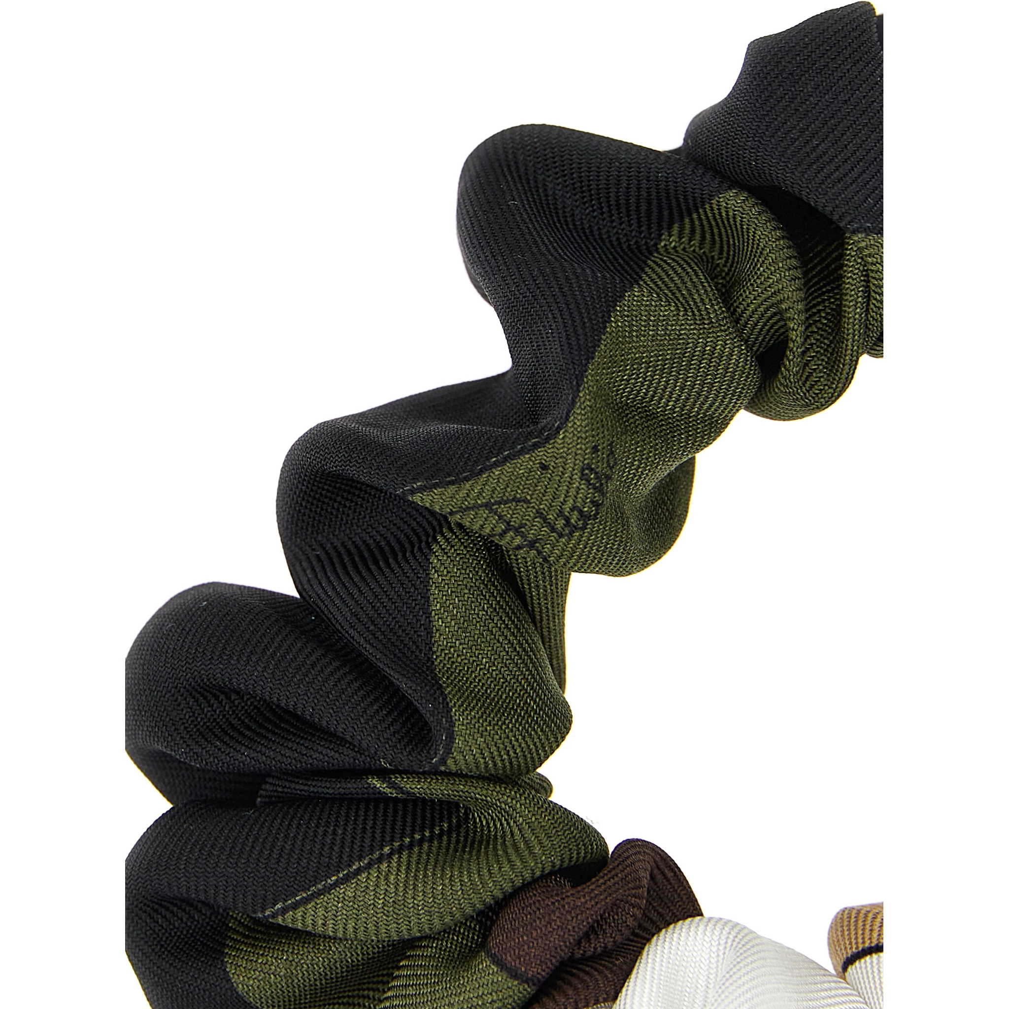 Multicolor Silk Scrunchie