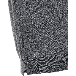 Gray Virgin Wool Cardigan
