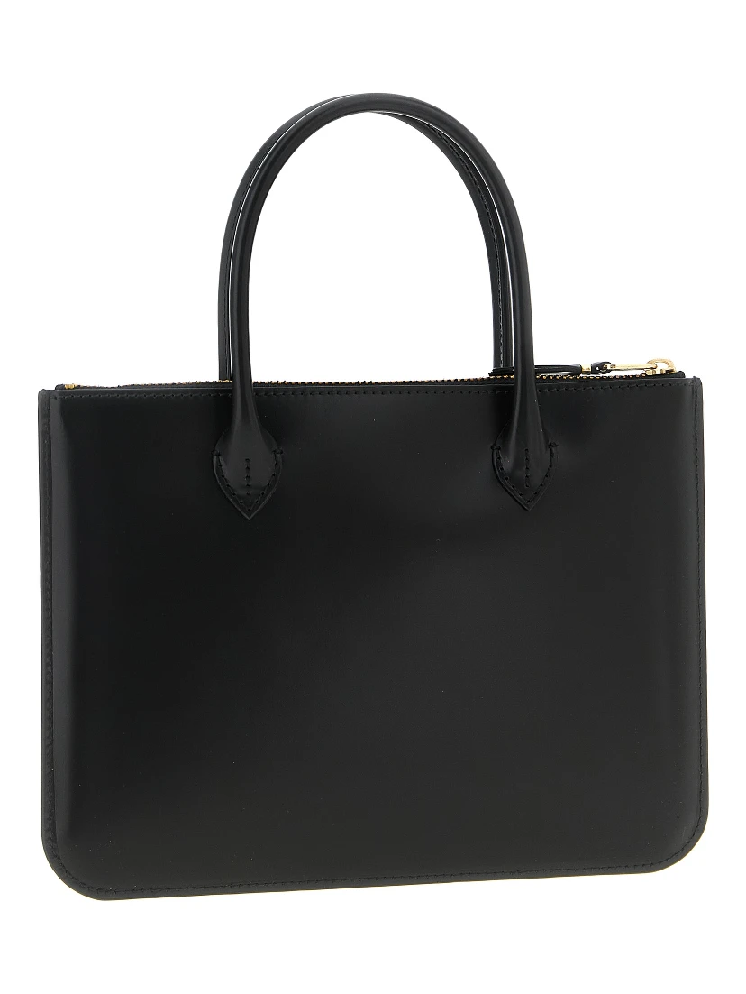 Black Cowhide Handbag