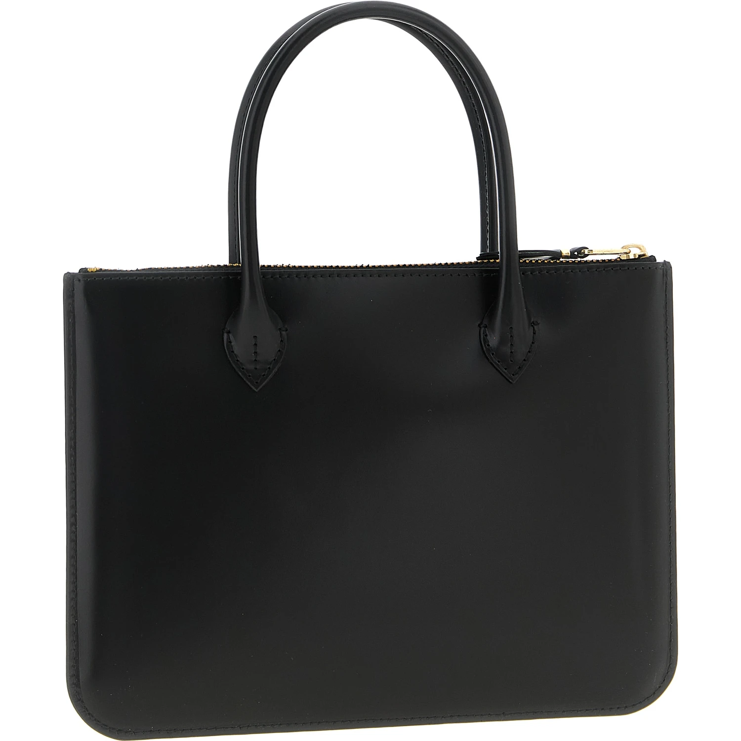 Black Cowhide Handbag