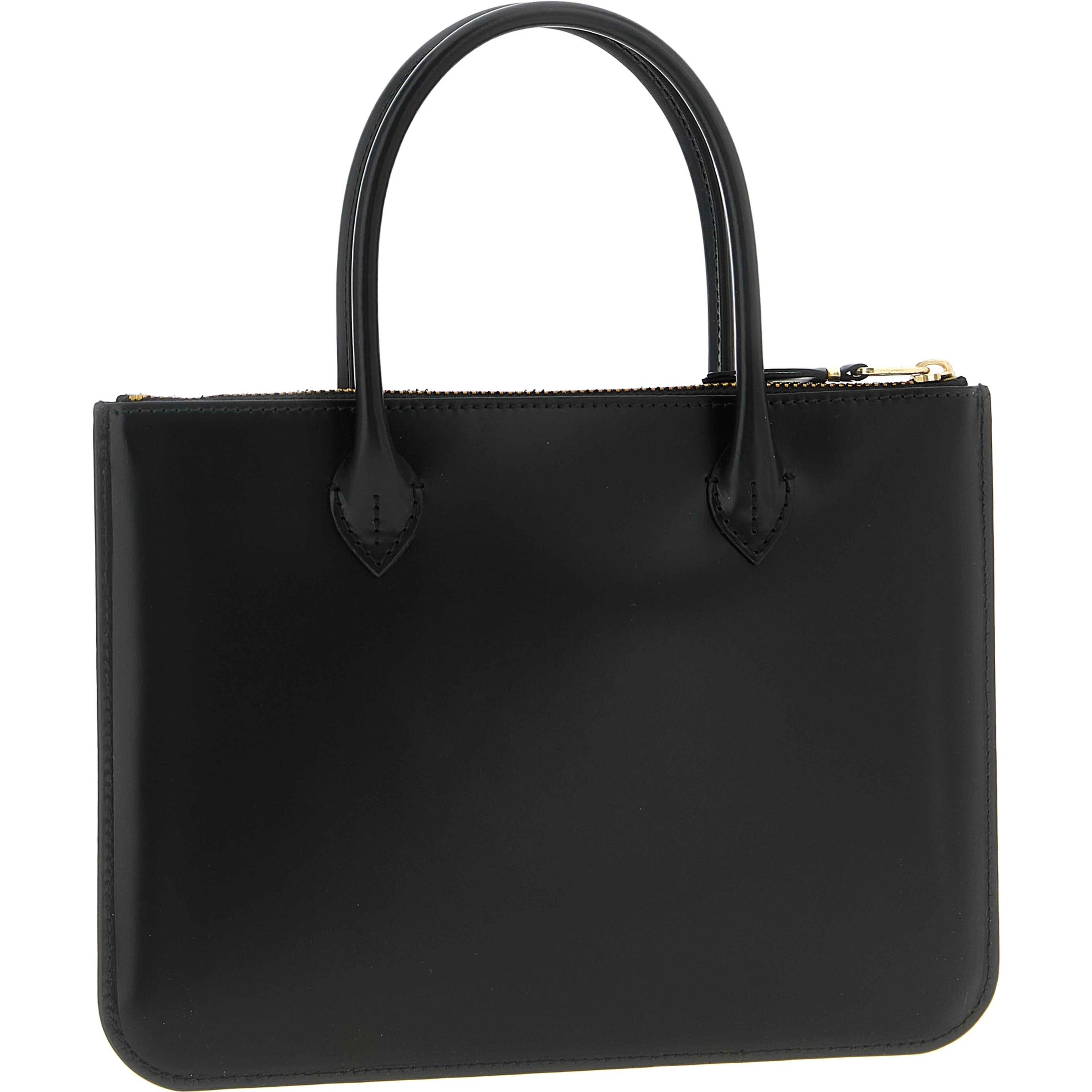 Black Cowhide Handbag