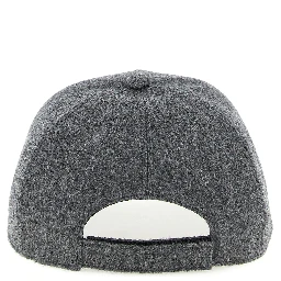 Gray Wool Cap (Baseball Hat)