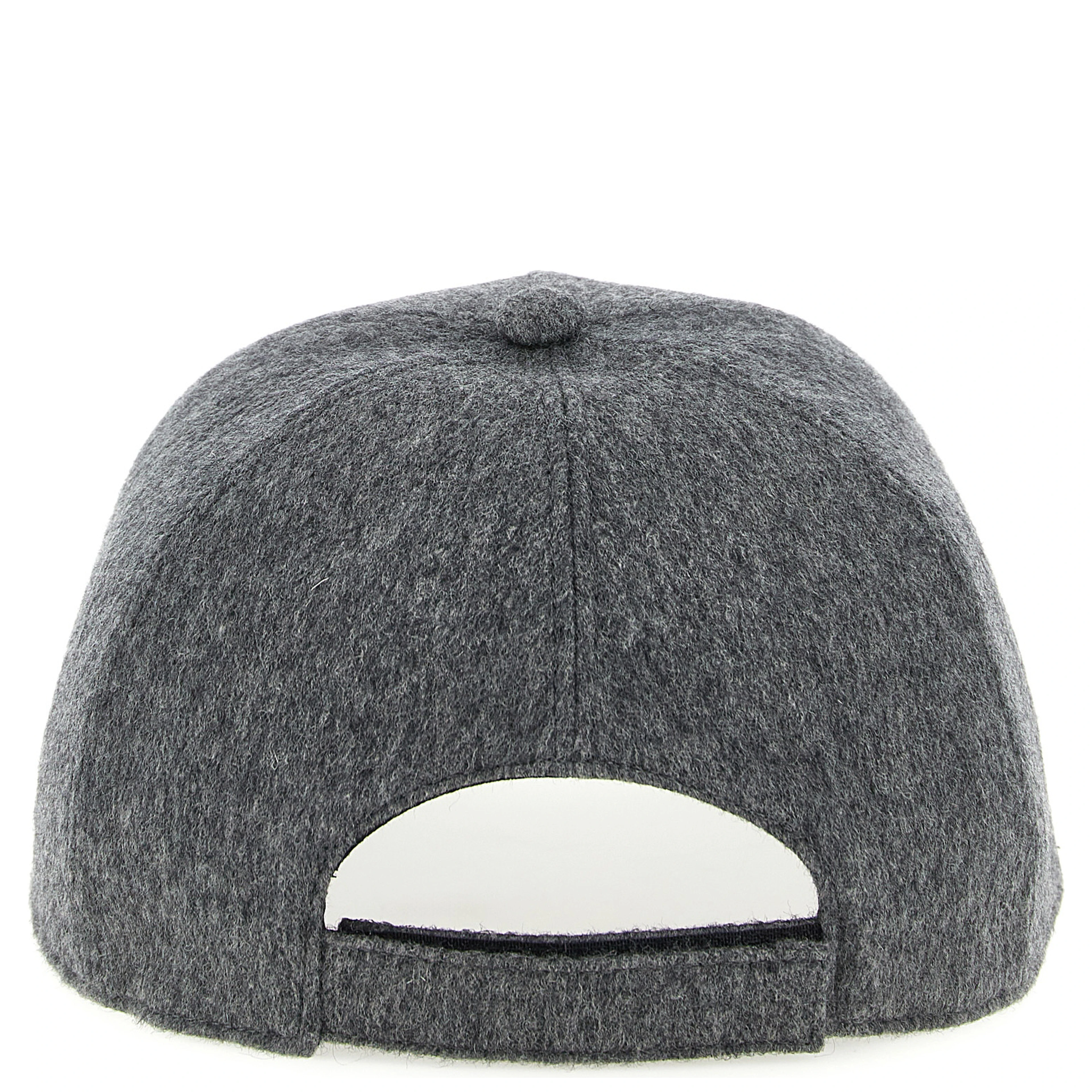 Gray Wool Cap (Baseball Hat)