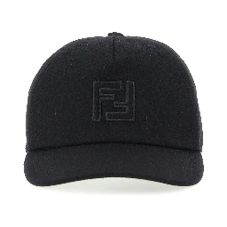 Black Wool Cap (Baseball Hat)