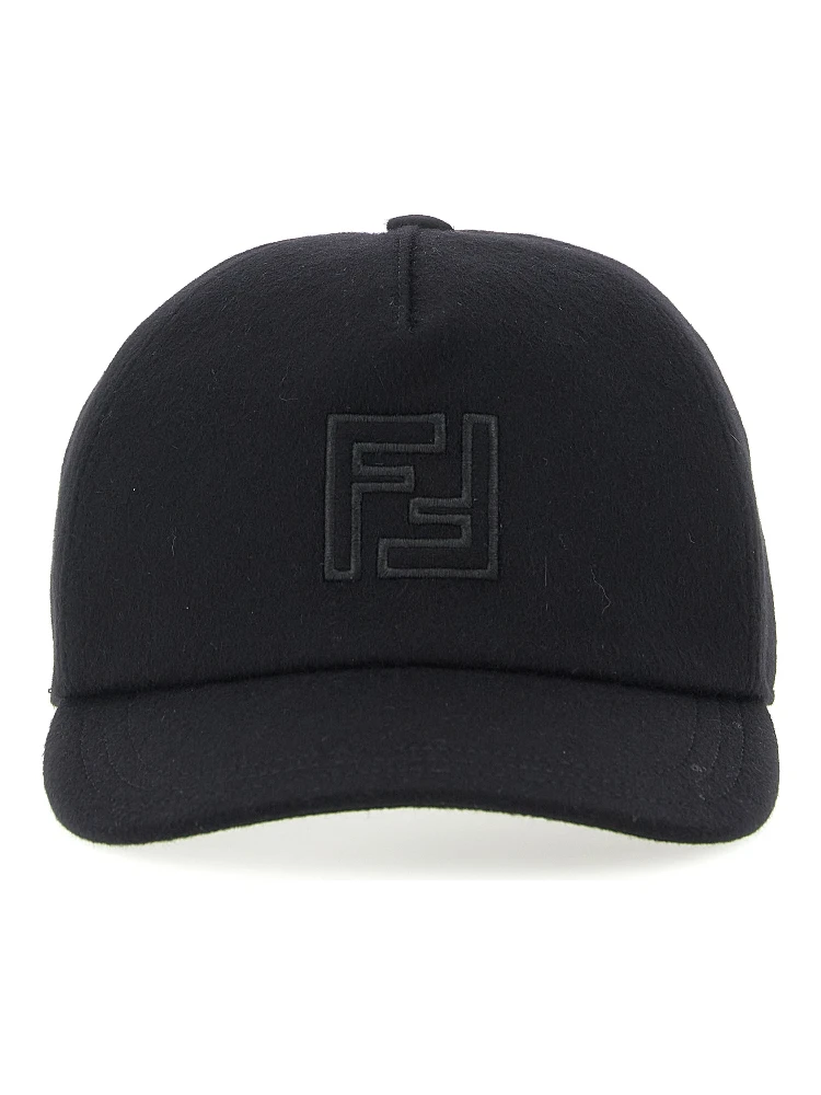 Black Wool Cap (Baseball Hat)