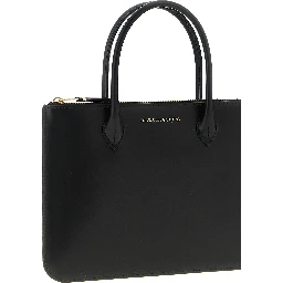 Black Cowhide Handbag